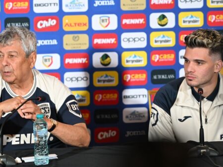 „Ești gata să te duelezi cu tatăl tău?” Ianis Hagi a încercat să răspundă, dar Mircea Lucescu l-a întrerupt.