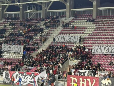 Galeria Rapid nu a uitat tragediile de la Certej și Colectiv » Mesajele scrise în Giulești