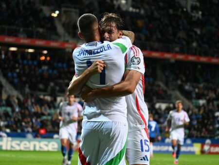 „Pariul lui Chivu după primul său gol pentru naționala Italiei: „Aceasta e doar începutul””