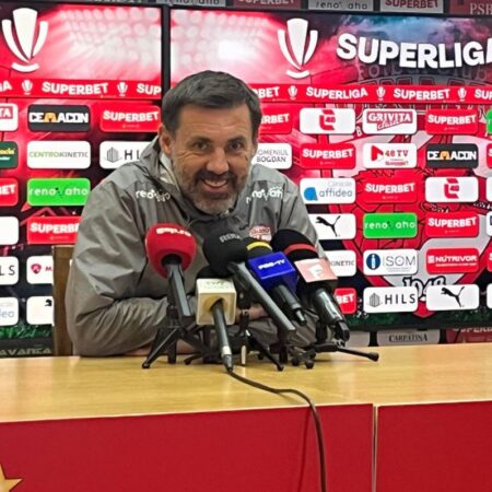 Zeljko Kopic, înainte de confruntarea cu Slobozia