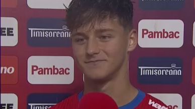 Andrei Dăncuș, revelația echipei FCSB în confruntarea cu Gloria Bistrița! Ce notă a primit fotbalistul de doar 16 ani?