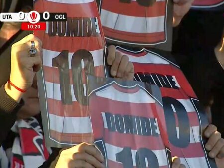 Flavius Domide, celebrat de întreaga arenă a UTA