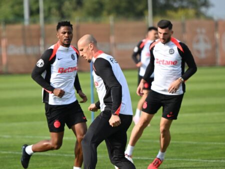 Surpriză! Cine a făcut antrenament alături de FCSB înainte de meciul cu Young Boys Berna