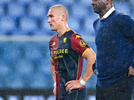 Întrebarea neașteptată care l-a enervat pe Patrick Vieira, antrenorul lui Genoa: „Asta mă întrebi acum?”