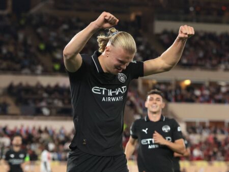 Nebunie totală! Câte goluri a marcat „bestia” Erling Haaland în UEFA Champions League