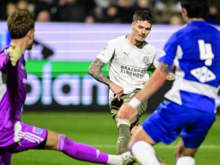GOOOOL! Dennis Man a înscris primul său gol la PSV Eindhoven