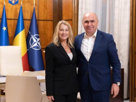 Nadia Comăneci și Mihai Covaliu s-au întâlnit cu premierul Ilie Bolojan. Ce subiecte au fost abordate?