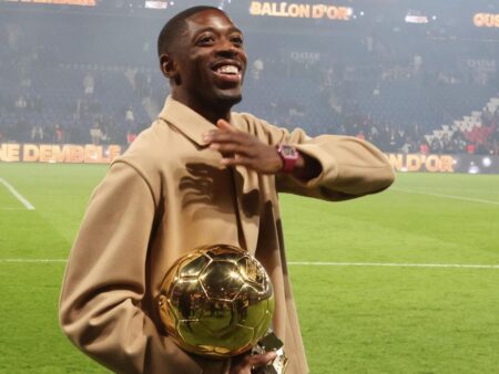 Ousmane Dembélé a dezvăluit Balonul de Aur fanilor PSG! Ligue 1 este disponibilă EXCLUSIV pe VOYO