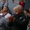 Rică Răducanu, surprins la meciul Rapid – CSM București