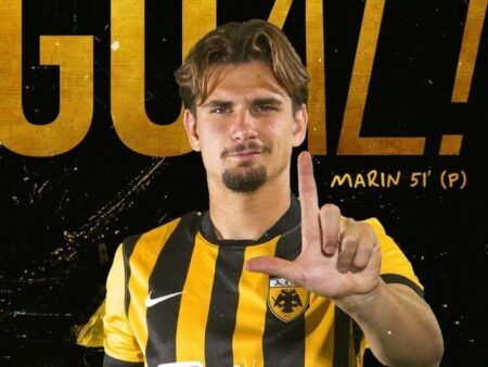 Răzvan Marin, erou de neuitat pentru AEK! A marcat golul decisiv în minutul 92, după o remontare spectaculoasă de la 0-2 cu un om în minus.