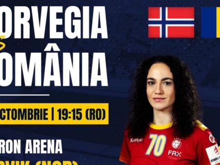Norvegia – România în EHF Euro Cup: Duel intens înainte de Mondial, de la ora 19:15 pe VOYO!