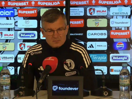 Ioan Ovidiu Sabău a abordat din nou subiectul plecării de la U Cluj! Decizia pe care ar fi luat-o antrenorul.