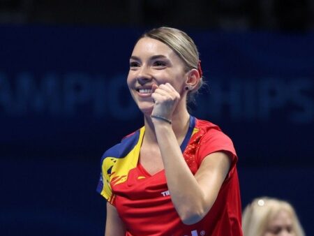 Bernadette Szocs și Elizabeta Samara în acțiune! Bernie a învins-o pe favorita nr. 1, sportiva chineză, la WTT Champions 2025.
