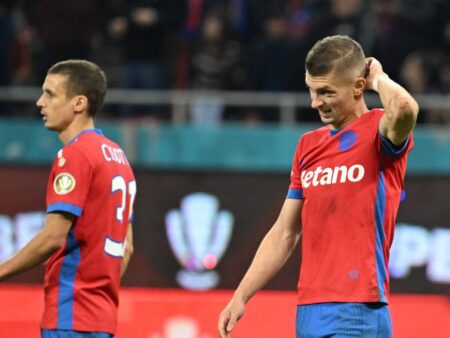 Pe ce poziție a ajuns FCSB după meciul FK Csikszereda – CFR Cluj 2-2