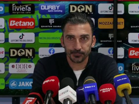 Reacția lui Elias Charalambous după strigătele „Demisia, demisia!” ale fanilor FCSB la finalul meciului cu Metaloglobus