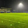 Slobozia – Dinamo, în pericol de anulare! Ploaie torențială la Clinceni. Galerie foto cu gazonul.