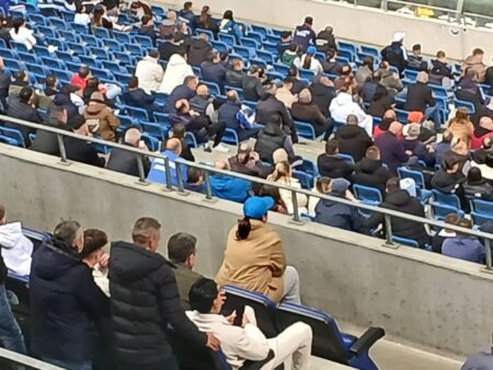 Ștefan Baiaram, prezent în lojă la meciul Sănătatea Cluj – Universitatea Craiova. Cum a fost surprins