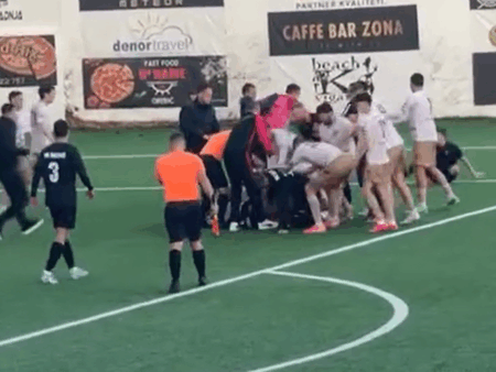 Bătaie generală în Croația! S-au dat pumni, picioare și chiar mușcături » Președintele clubului a fost implicat!