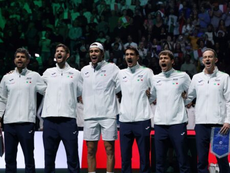 Italia, campioană pentru a treia oară consecutiv în Cupa Davis, după victoria de 2-0 împotriva Spaniei în finală!