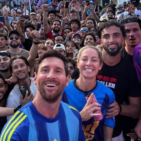 Lionel Messi a fost distins cu cheia orașului Miami, la un eveniment cu discursuri susținute de Infantino și Donald Trump.