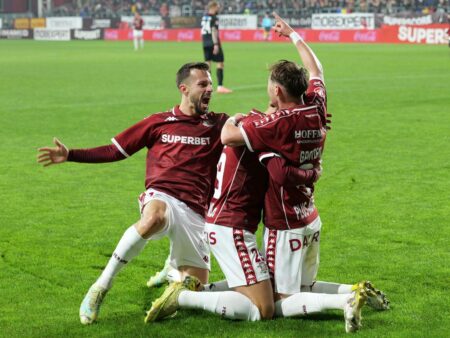 Marian Aioani și-a reparat greșeala din Gruia » A avut o contribuție esențială la primul gol al Rapidului