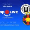 U Cluj – FCSB » Roș-albaștrii vizează a doua victorie consecutivă în campionat