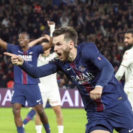 PSG a învins în ultima clipă și își păstrează poziția de lider în Ligue 1