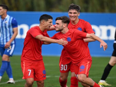 Toma și Stoian duc FCSB U19 mai departe în Youth League, după un meci cu 5 goluri
