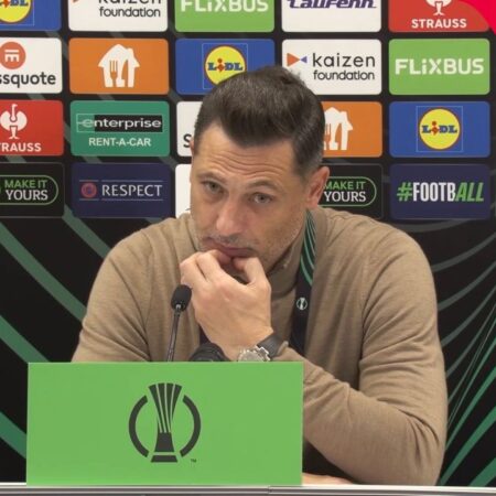 Rapid Viena vs. Univ. Craiova 0-1 » Conferința de presă cu Mirel Rădoi