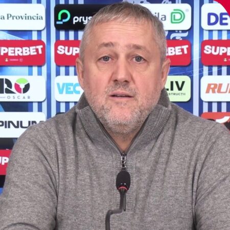 Mihai Rotaru, prima conferință de presă după plecarea lui Mirel Rădoi: „Sunt supărat, nu dezamăgit”
