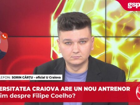 Sorin Cârțu, declarații la GSP Live despre plecarea lui Rădoi de la Craiova: „Nu sunt de acord” + Opinii privind noul antrenor al oltenilor
