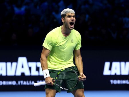 A treia victorie a lui Carlos Alcaraz la Turneul Campionilor, care va încheia anul 2025 pe prima poziție în clasamentul mondial.