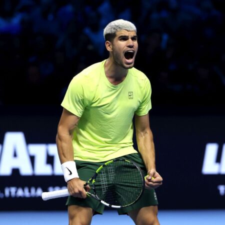 A treia victorie a lui Carlos Alcaraz la Turneul Campionilor, care va încheia anul 2025 pe prima poziție în clasamentul mondial.