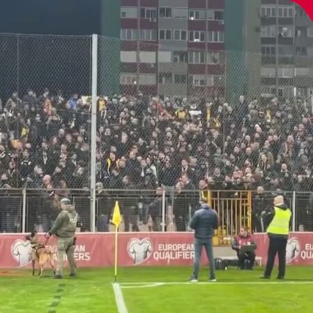 Fanii români, agresați în Bosnia