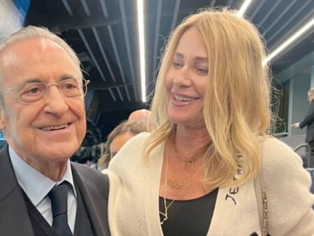 Pe Bernabeu, Nadia Comăneci l-a cunoscut pe Florentino Perez: „Un om deosebit!”