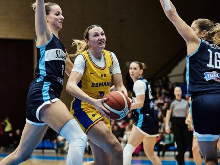 România suferă o nouă înfrângere severă în preliminariile Campionatului European de Baschet Feminin 2027
