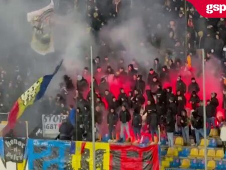 Fanii naționalei, show de excepție în tribune la Ploiești, în confruntarea cu San Marino