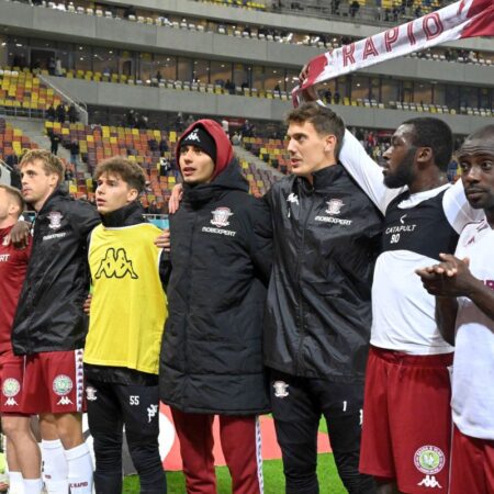 Rapid își restructurează lotul în pregătirea „Legii Novak”: 5 jucători străini, „pe făraș”