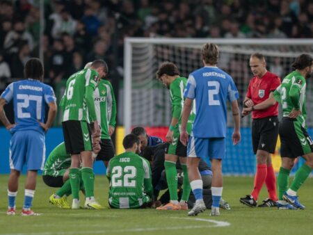 Stupoare la Betis: Isco, revenit pe teren, a suferit o accidentare gravă din cauza unui coechipier