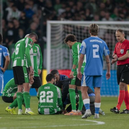 Stupoare la Betis: Isco, revenit pe teren, a suferit o accidentare gravă din cauza unui coechipier
