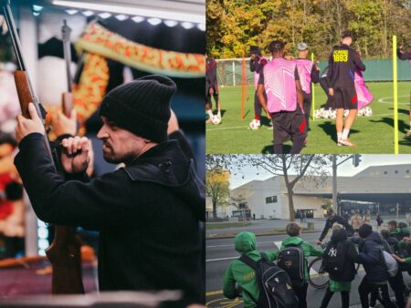 Shaqiri vizează tăria în târguri, jucătorii sosesc pe biciclete, iar jurnaliștii se află la câțiva centimetri de staruri.