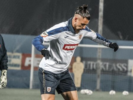 Radu Drăgușin s-a pregătit cu naționala la Mogoșoaia: „Mi-a fost dor!”