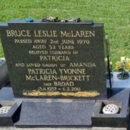 Mormântul lui Bruce McLaren, fondatorul echipei de Formula 1, și al soției sale a fost profanat: „Nu avem cuvinte”