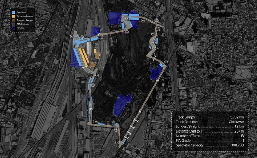 Variantă a circuitului cursei de Formula 1 din Thailanda Noul circuit de Formula 1 din Thailanda