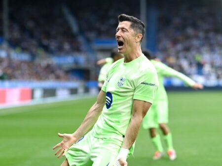 Robert Lewandowski, o adevărată mașinărie! Polonezul a atins recordul lui Messi.