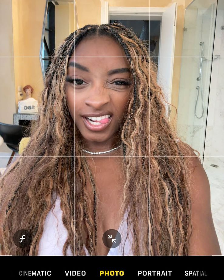 Simone Biles în luna de miere din Africa de Sud