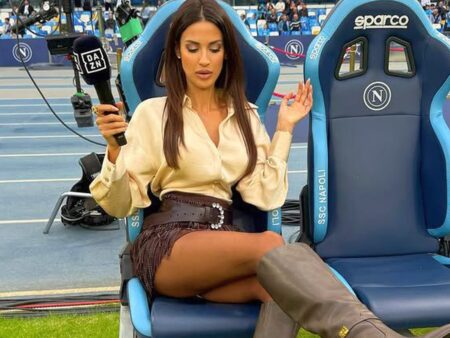 A stat la câțiva metri de Cristi Chivu și a uimit pe toată lumea: „M-am simțit ca o profesoară azi”