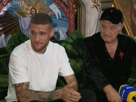 Daniel Bîrligea revine de la Sibiu, după ce Gigi Becali i-a interzis accesul în autocar.