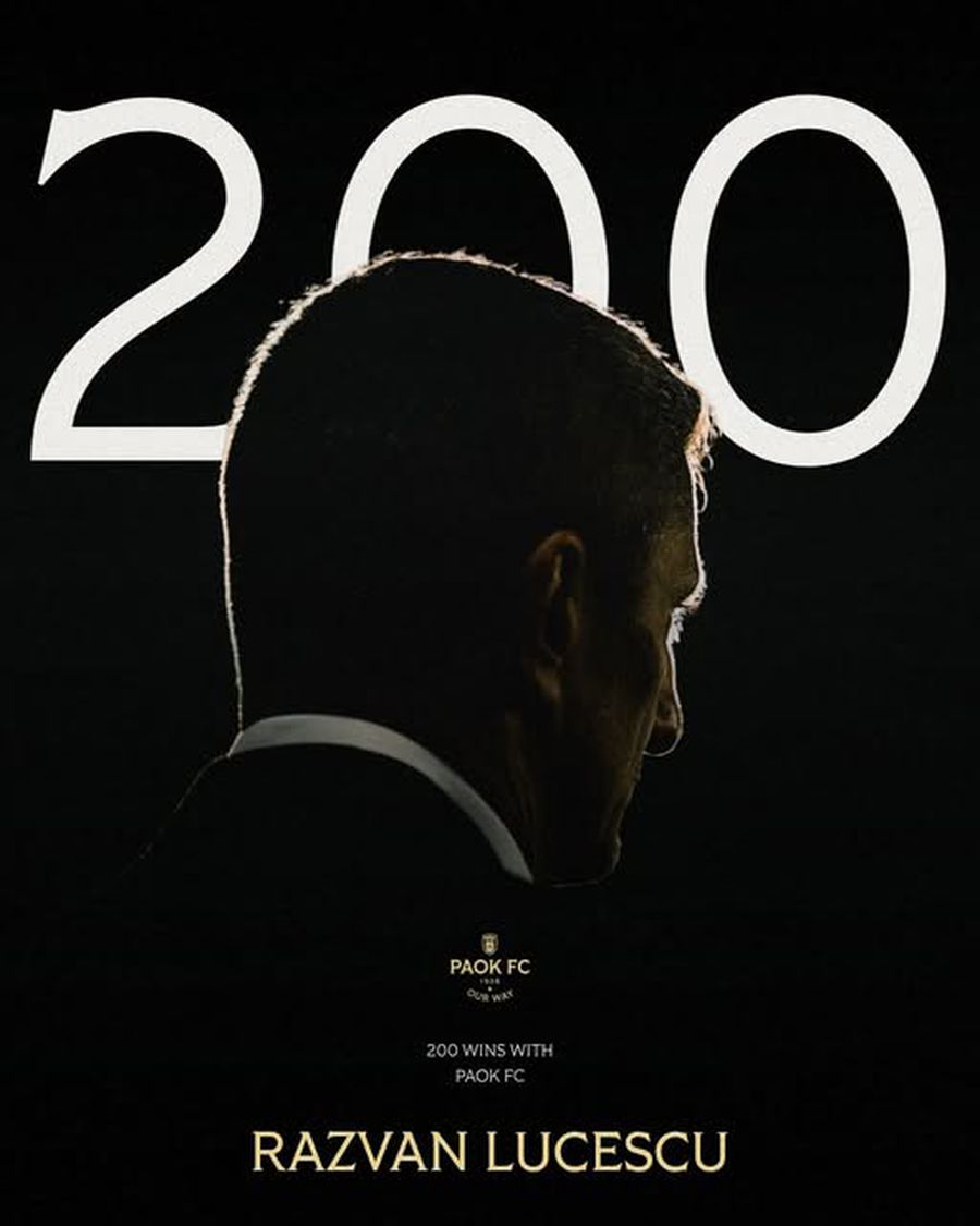 Răzvan Lucescu, bornă importantă cu PAOK: „Nici nu mi-am dat seama”