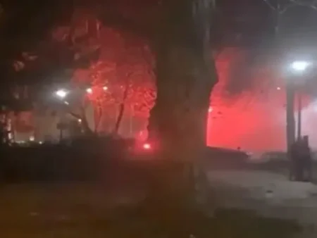 După confruntarea cu FCSB, temutele ultrasi ale Stelei Roșii Belgrad s-au înfruntat cu o altă galerie de renume din Europa.